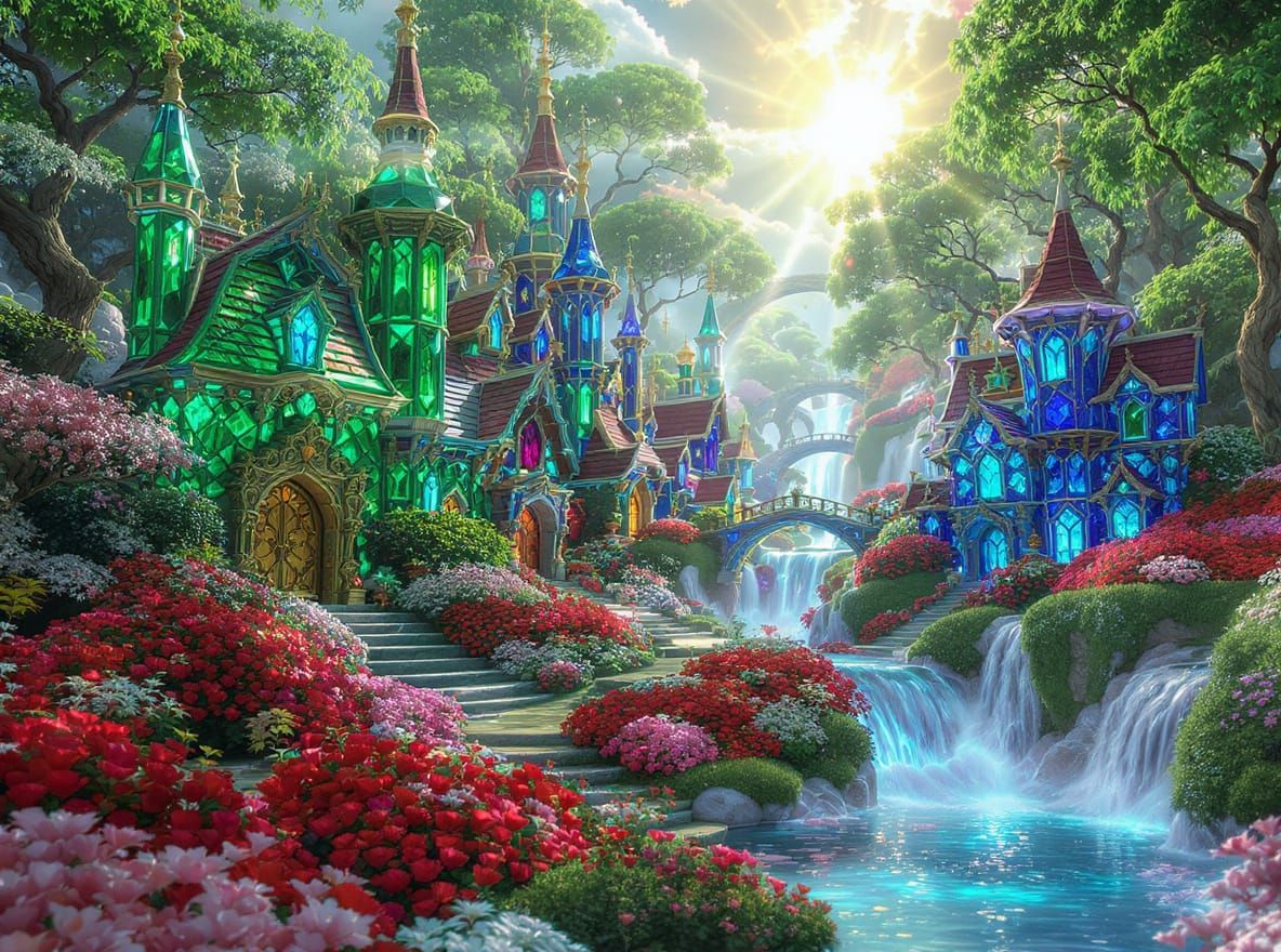 Gemstone Village: Emerald, Ruby, Sapphire Homes in Fairytale...
