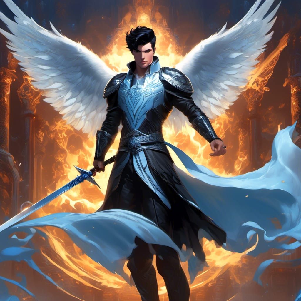 Angel Warrior Bear