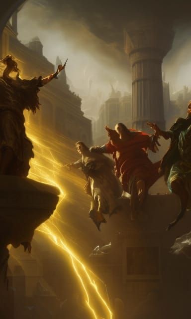 Medieval Wizard Noble in Renaissance Style