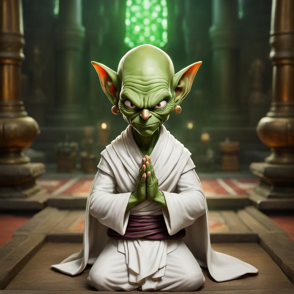 Goblin monk