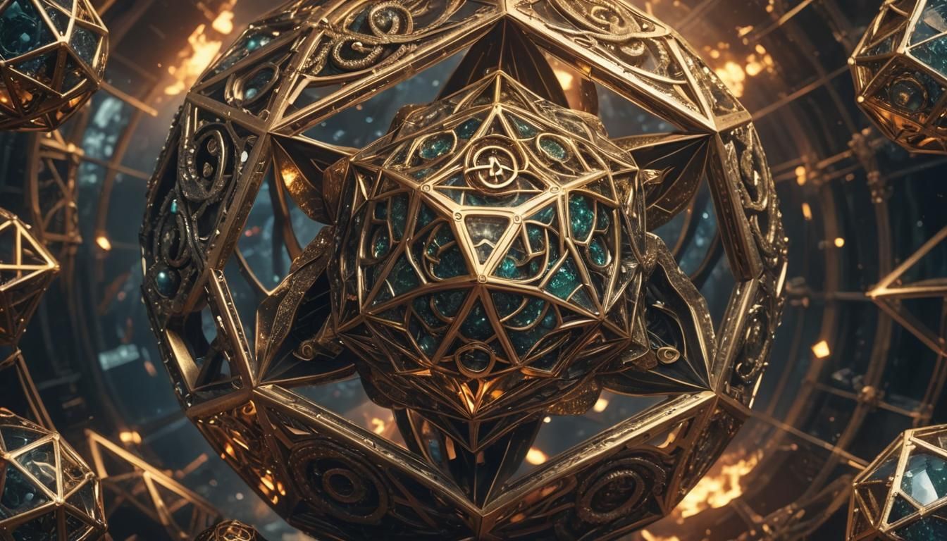 Inner Alchemy with Dodecahedron and Ouroboros