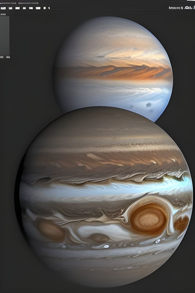 Jupiter had a baby intricately detailed 8K 3D 8k resolution