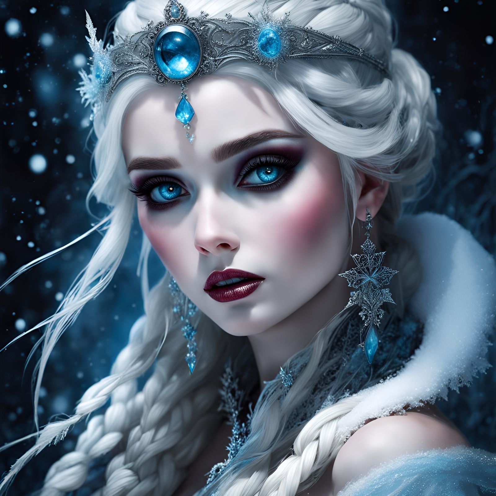 Goth Emo Elsa, Dark Fairytale βοΈπ€