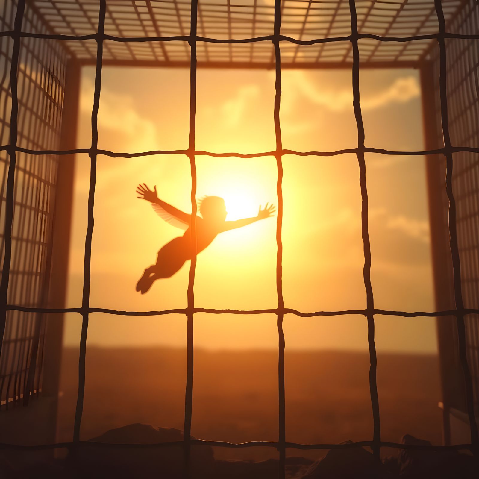 Surreal Bird's Eye View of Liberation