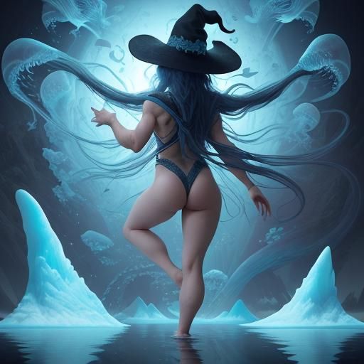 Gymnast on Iceberg: Detailed Matte Painting in Unreal Engine