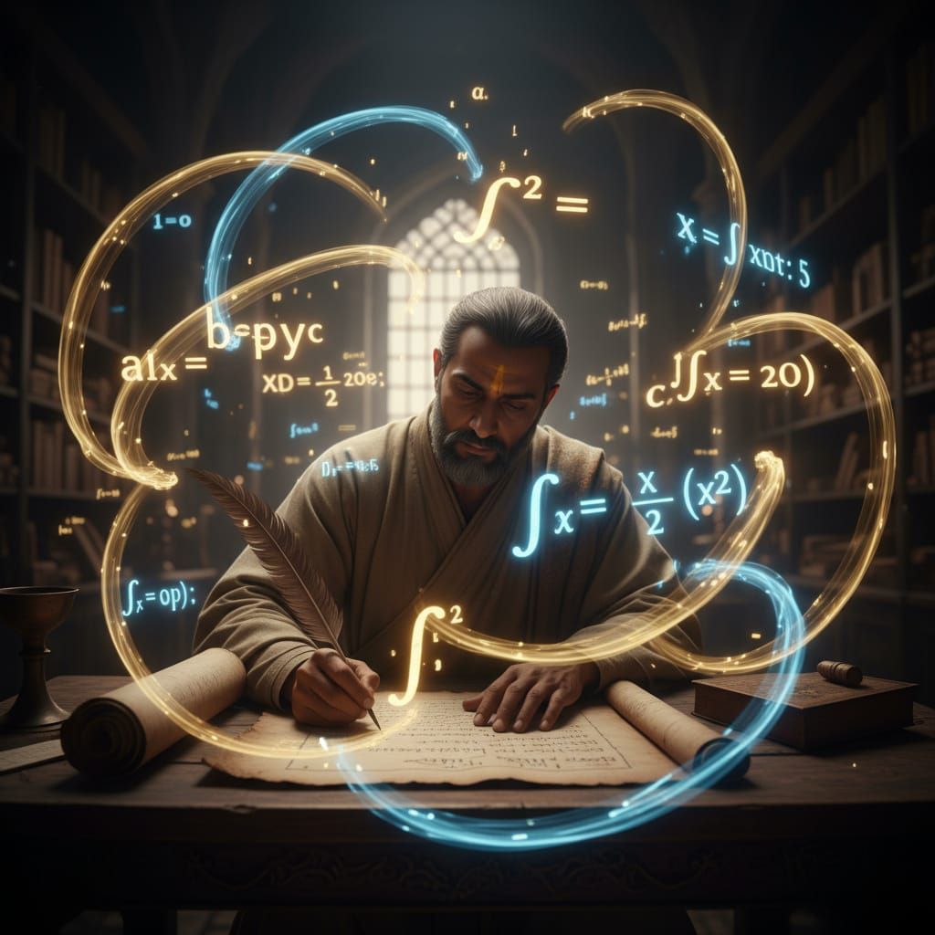 Bhaskaracharya's Equations Materialize in Cinematic Scene