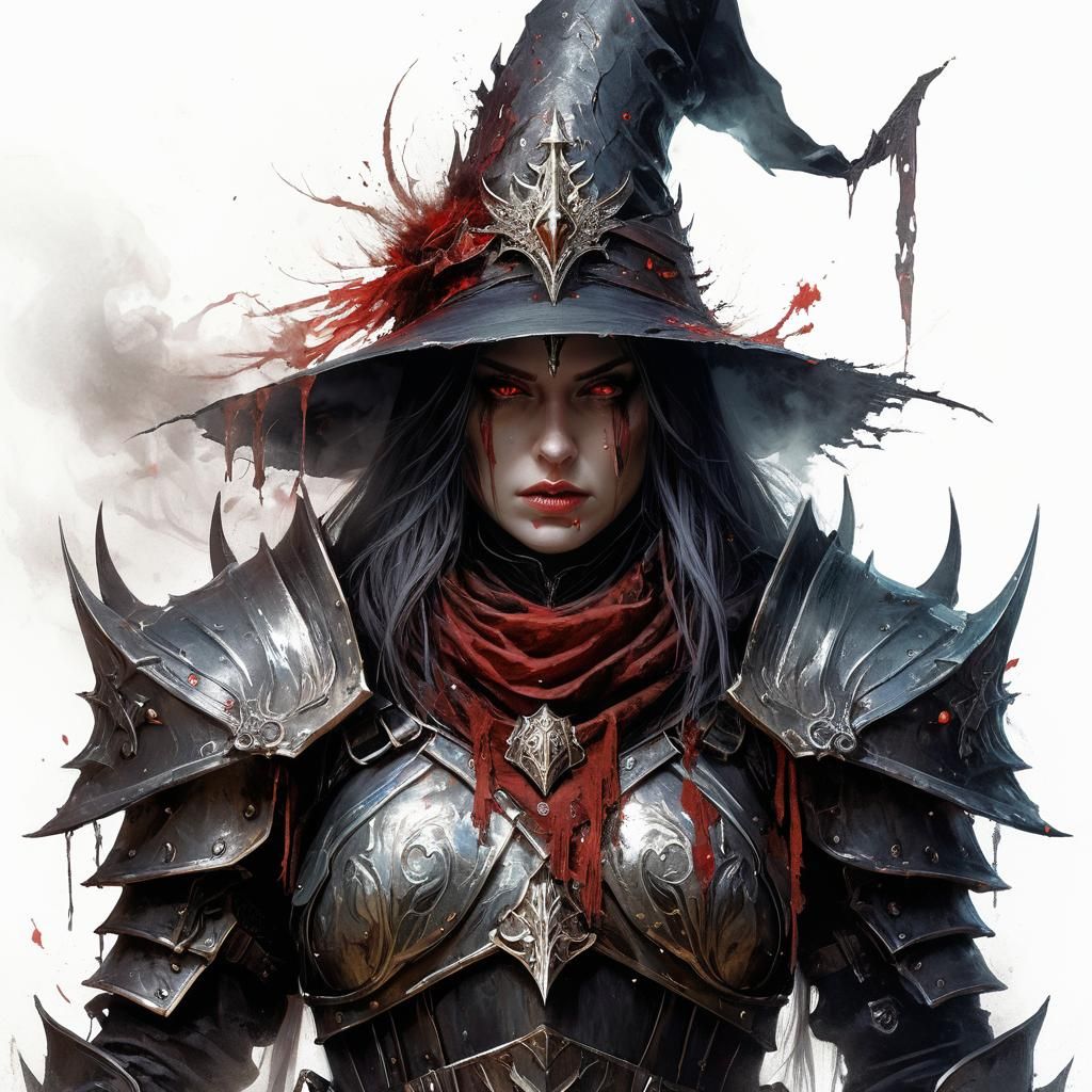 Demonic Witch Knight in Ethereal Battleground