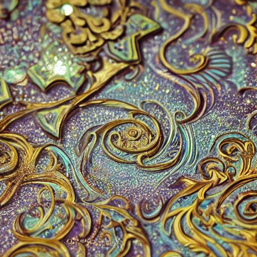 Enchanting Pastry Box with Luminescent Glow