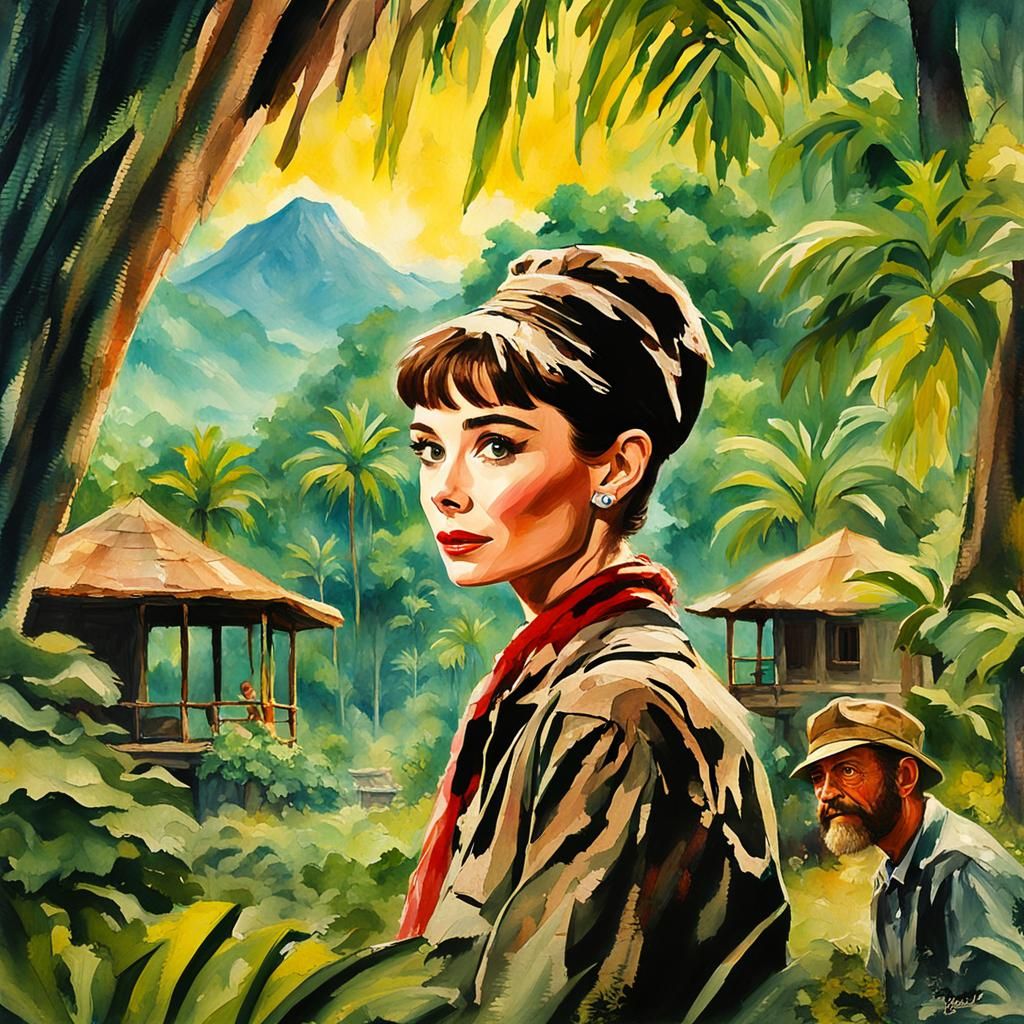Audrey's Jumanji Escapade