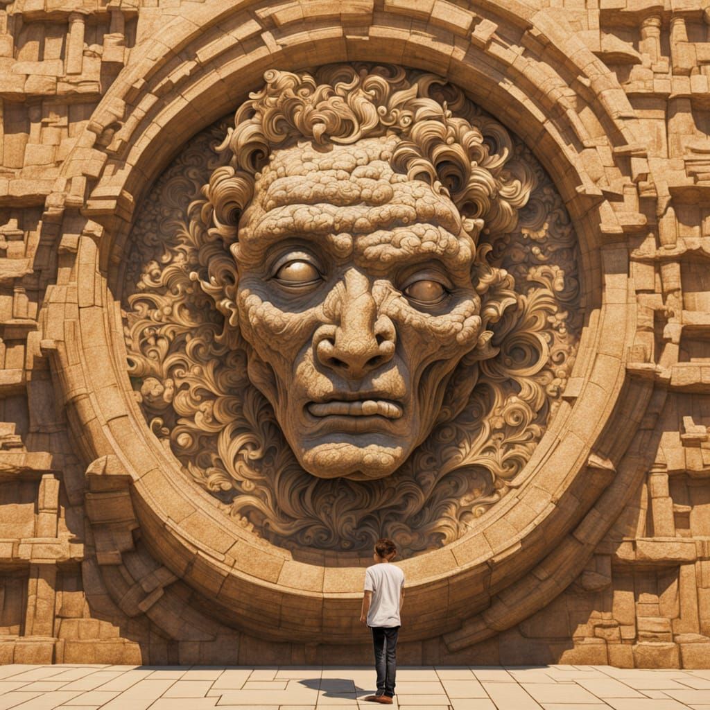 Ancient World Held Close in Golden Light