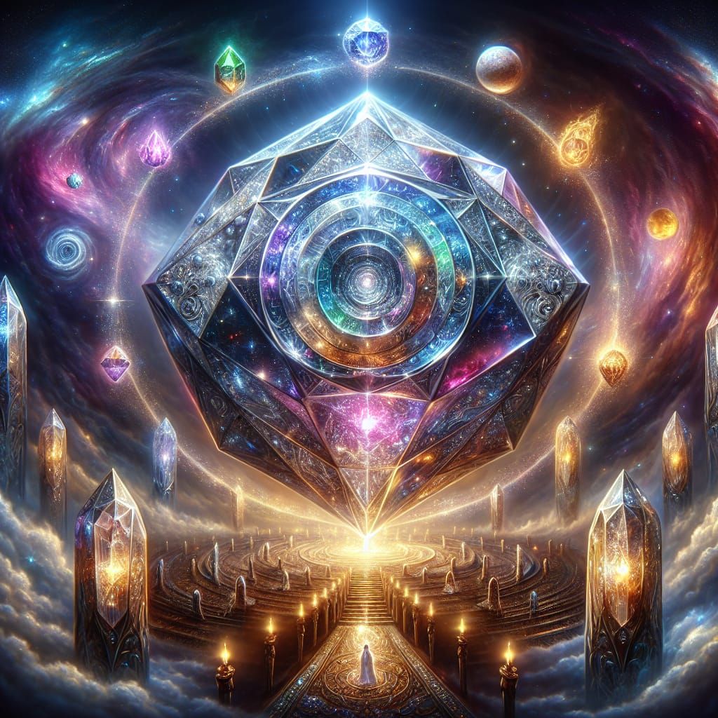 Mystic Diamond Realm Reveals Cosmic Secrets