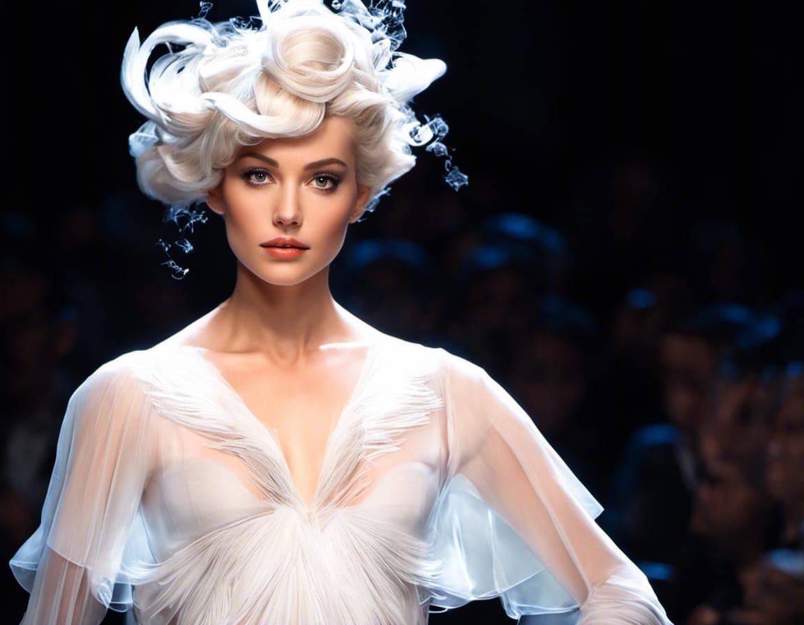 Abstract Folk Singers in Surreal Dreamscape