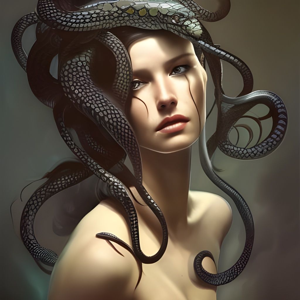 Double Exposure!! Lovely gorgon