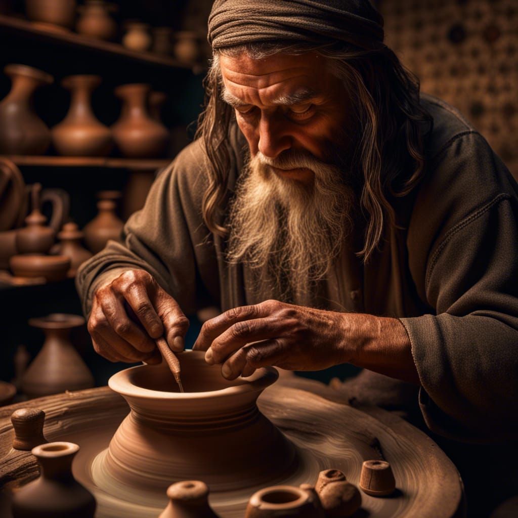 Da vinci and pots