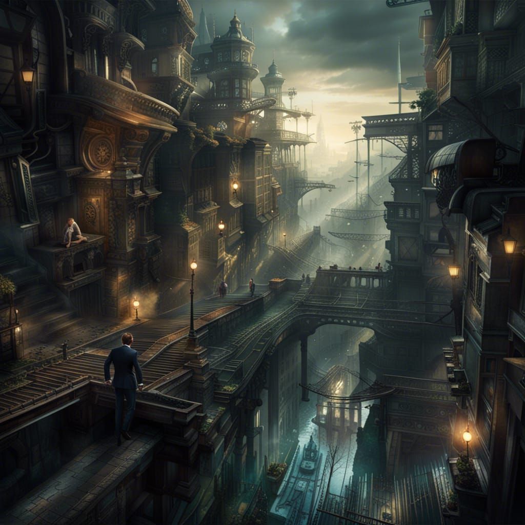 Giant Mechanical Creatures Beneath the Ocean Floor