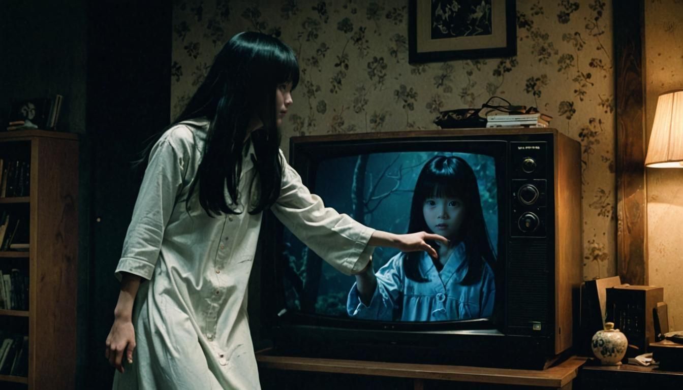 Sadako Emerges: Japanese Horror Ghost Story
