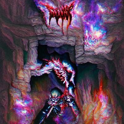 AI Generated Image of a Chasmfiend