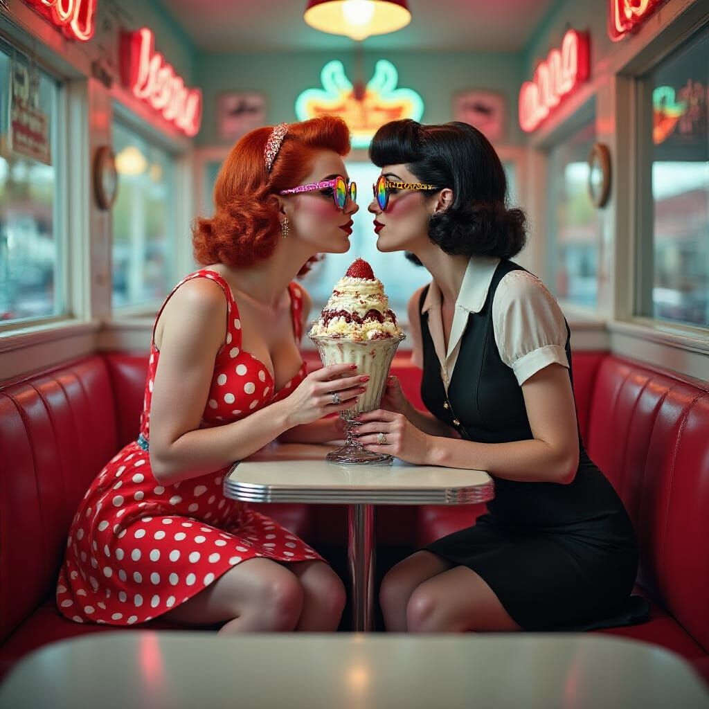 Cherry Lips & Ice Cream Kisses