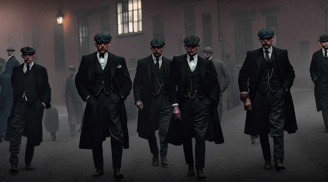 Peaky Blinders Concept Art in Hyperrealism