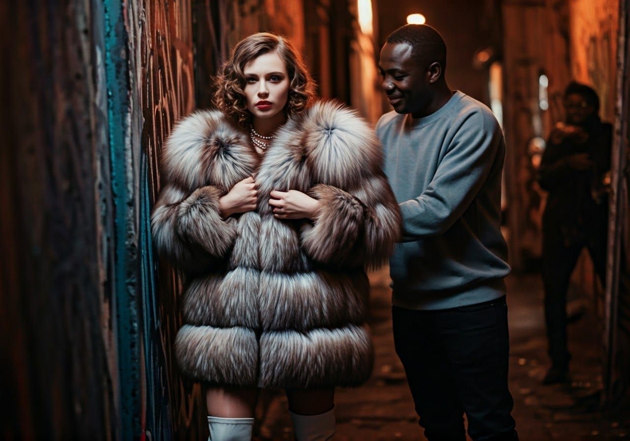 Polish Aristocrat in Dimly Lit Alley