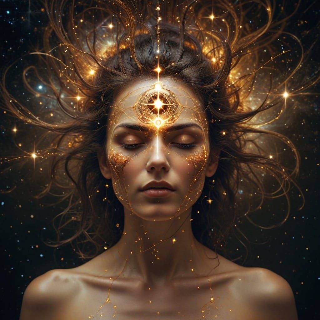 Cosmic Birth in a Psychedelic Quantum Realm