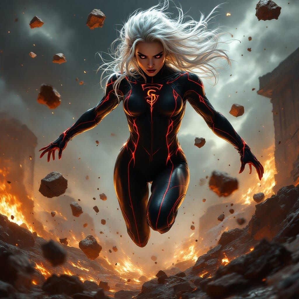 Divine Avenger Descends in Cosmic Fury