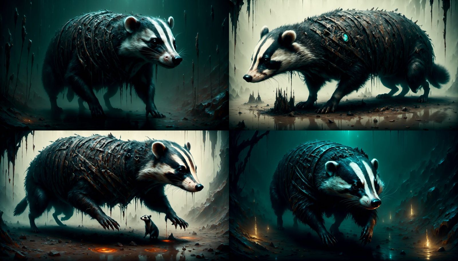 Giant Badger Creeping