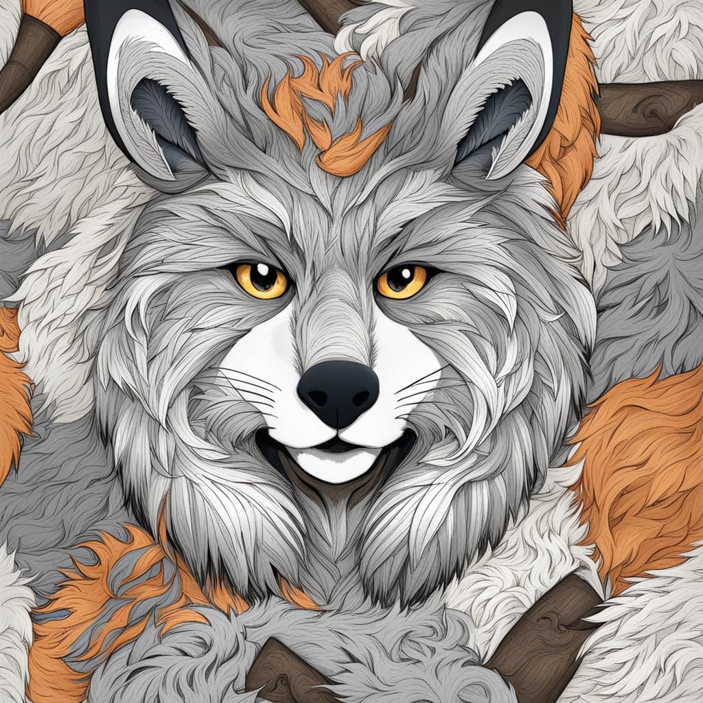 Furry Character Generated by AI