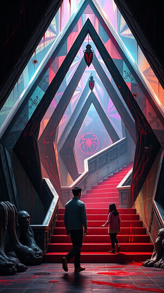 Fractal Portal Through the Mystical Gateway