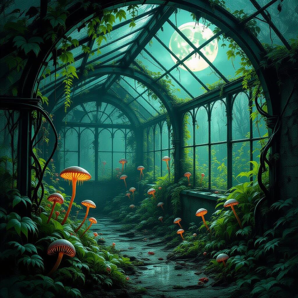 Gothic Greenhouse: Carnivorous Plants in Dark Fantasy Art