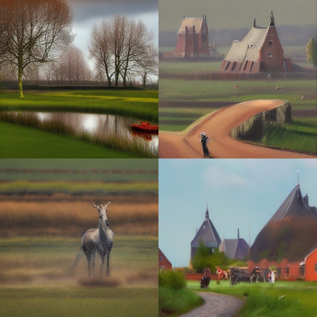 Dutch Golden Age Landscape: Serene Pastoral Scene