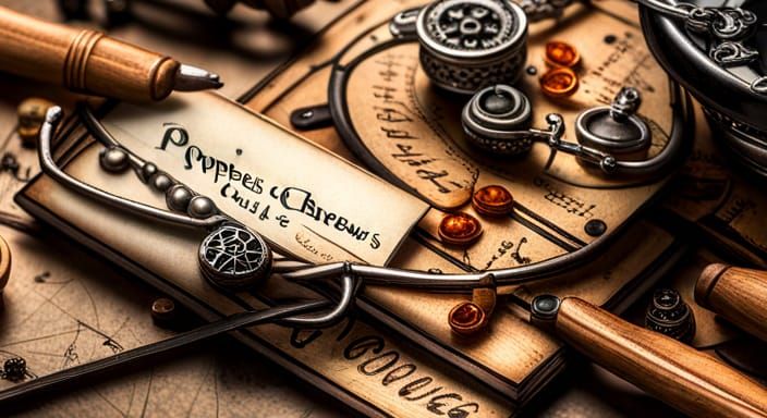 Witchy Business Card Design for Pagan Crafts