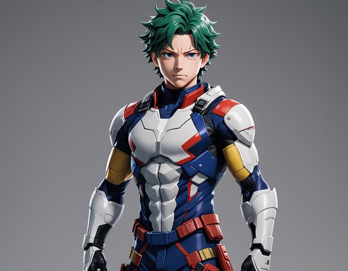 Mirko from My Hero Academia in 3D Anime Art
