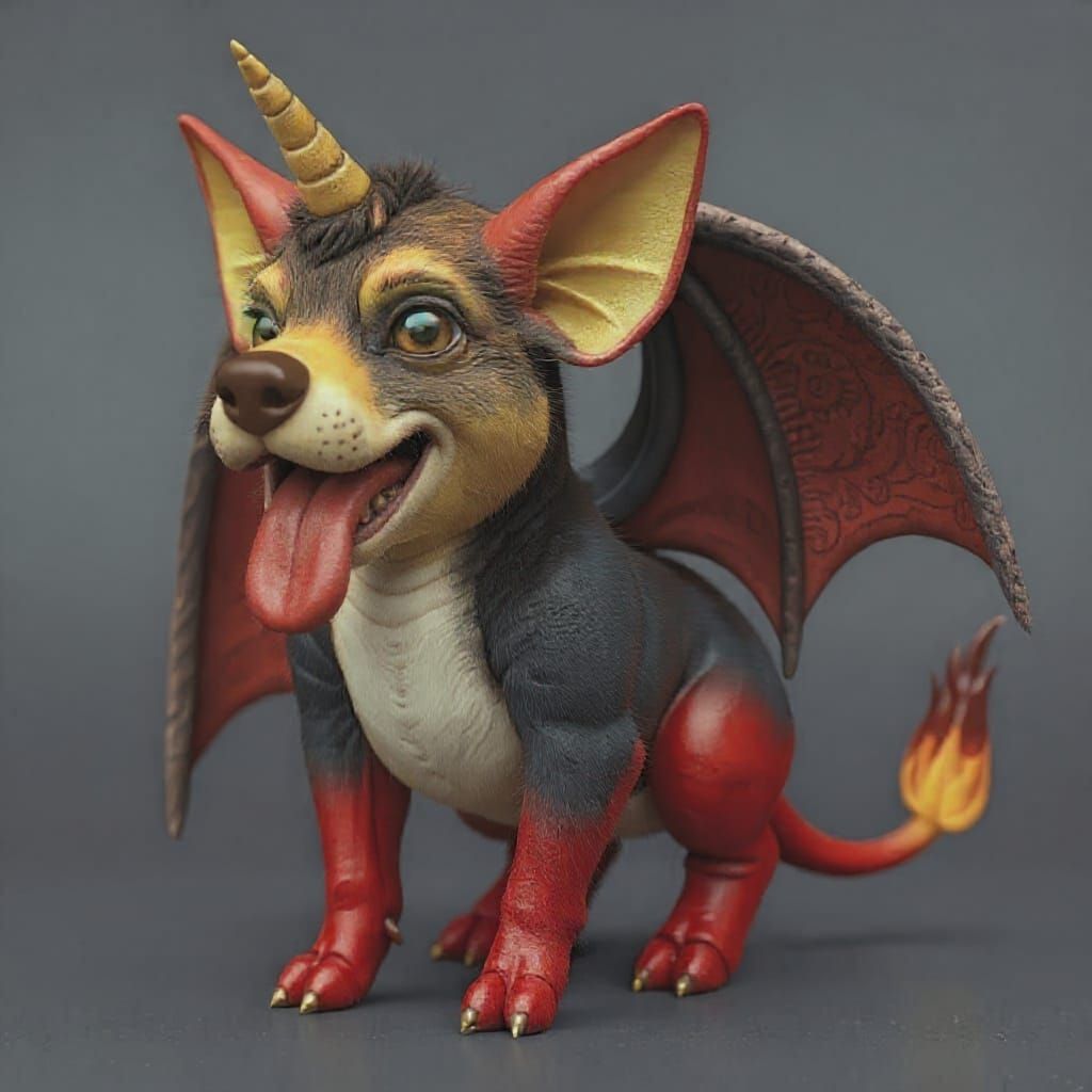 Colorful Furry Creature