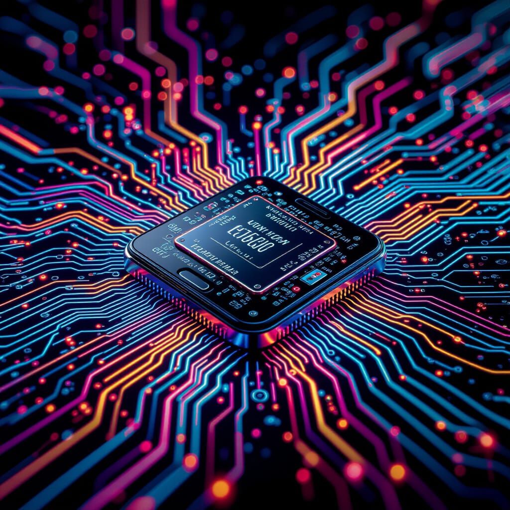 Inside a Phone: Precious Metal Wire Art