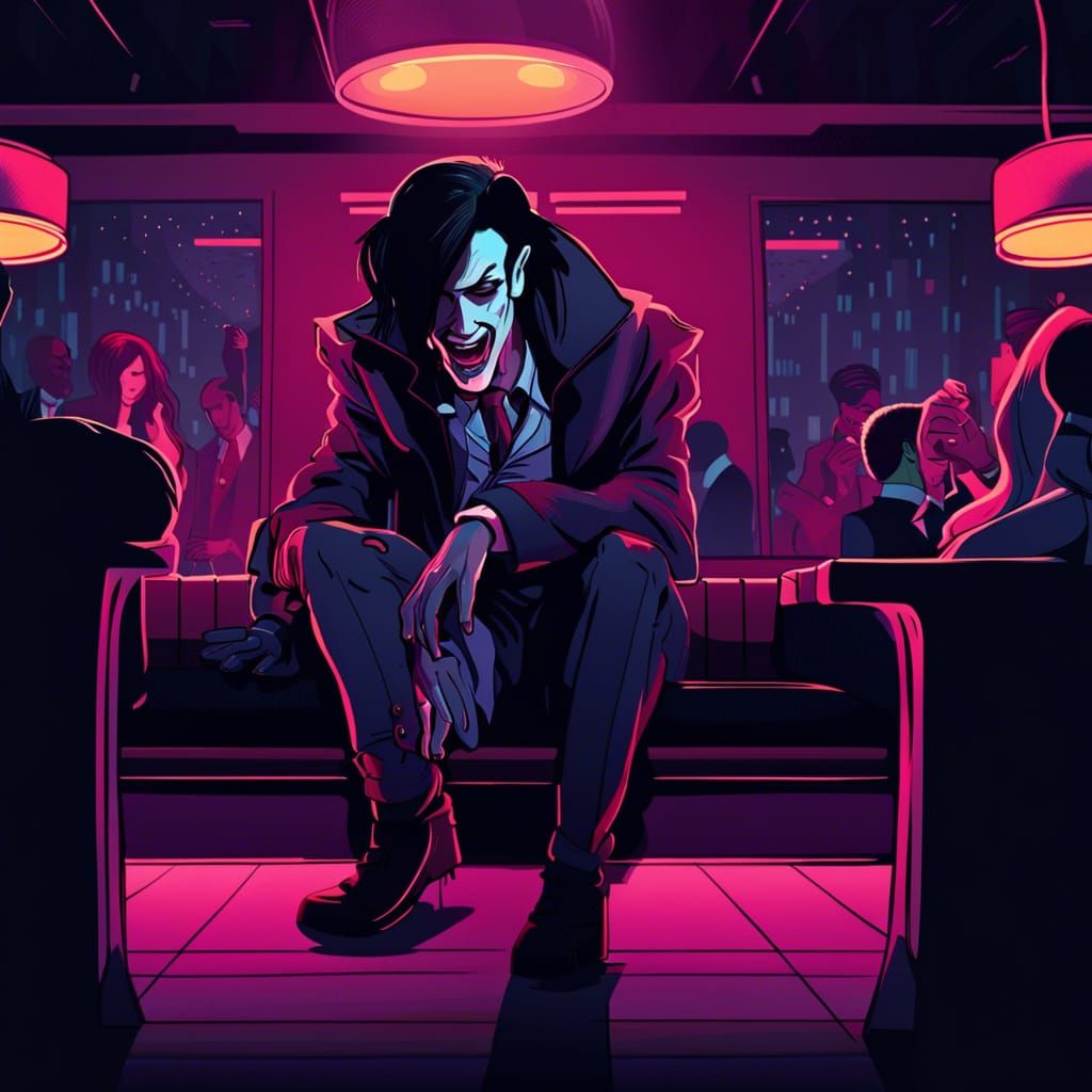 Nightclub Vampire in Modern Dark World