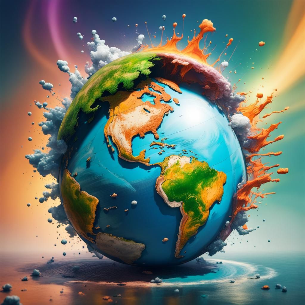 Earth in 2070: Hyperrealistic Concept Art