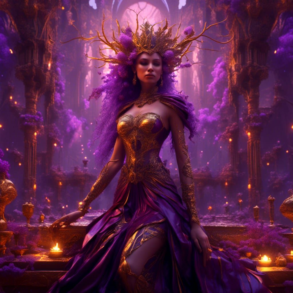 Queendom of Aphrodia: Dark Fantasy Concept Art