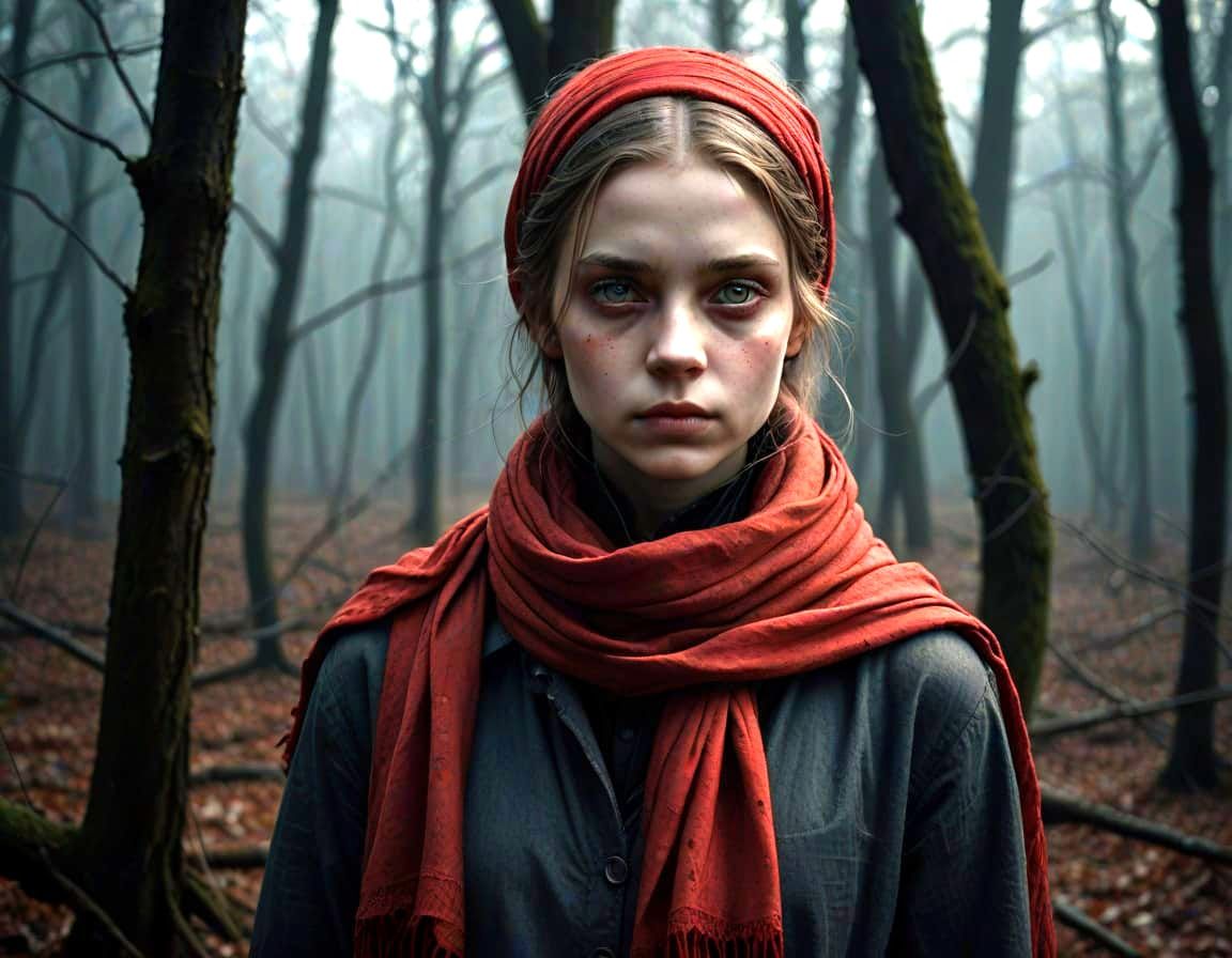 Dark Fantasy Portrait in Cinematic Style