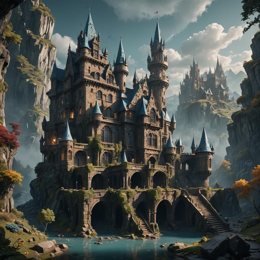 Ethereal Glass Citadel Unveiled