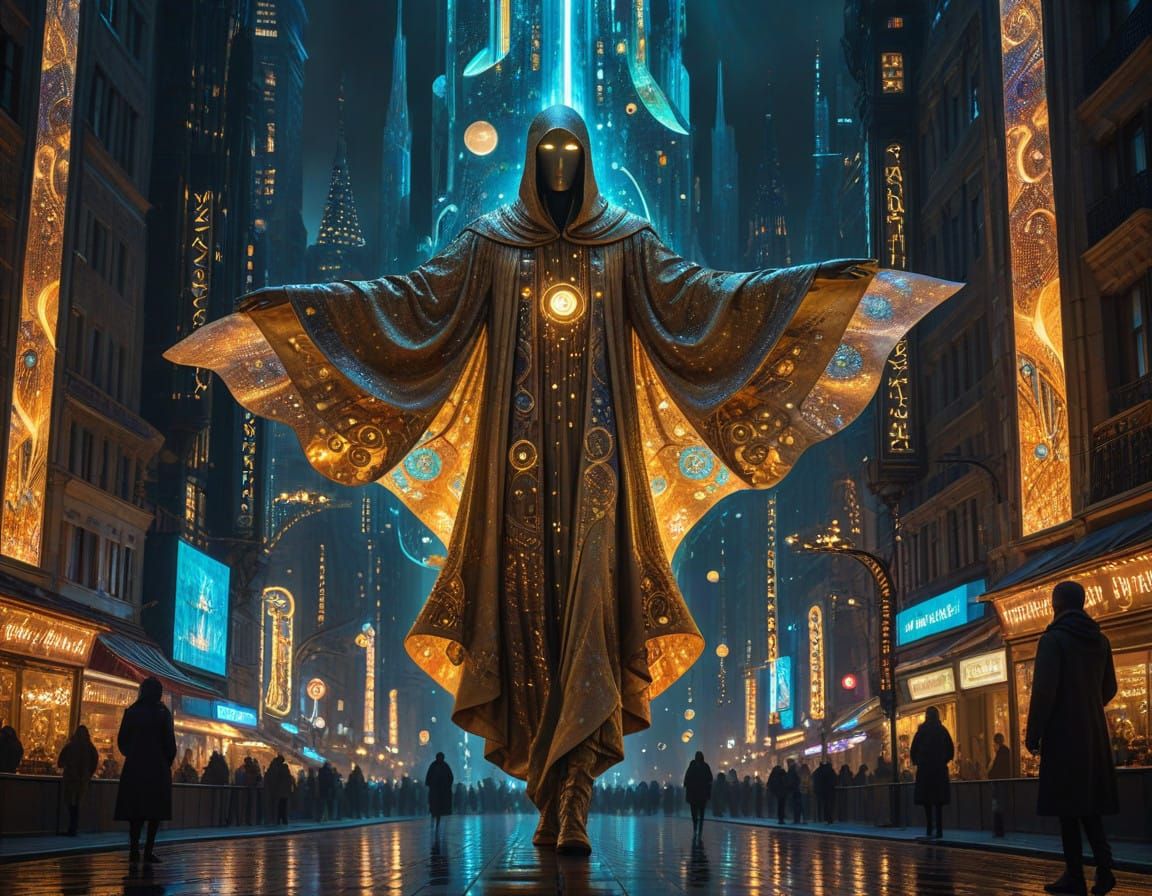 Golden Figures in Cosmic Cityscape