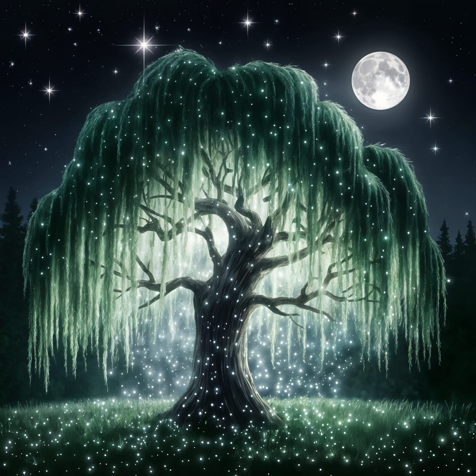 Starlit Willow