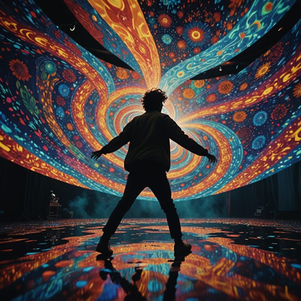 Psychedelic Cinematic Dreamscape