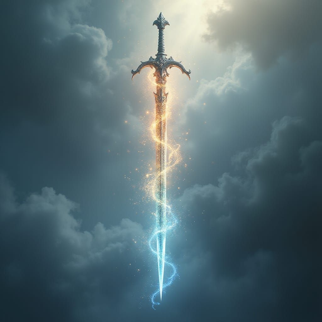Ethereal Sword of the Elements in Splendid Radiance