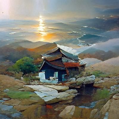 South Korea: Oil Painting by James Gurney