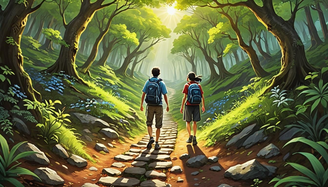 Uncharted Forest Path: Forge Your Own Way