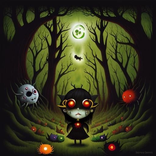 Chibi Art: Despair, Anguish, and Gloom