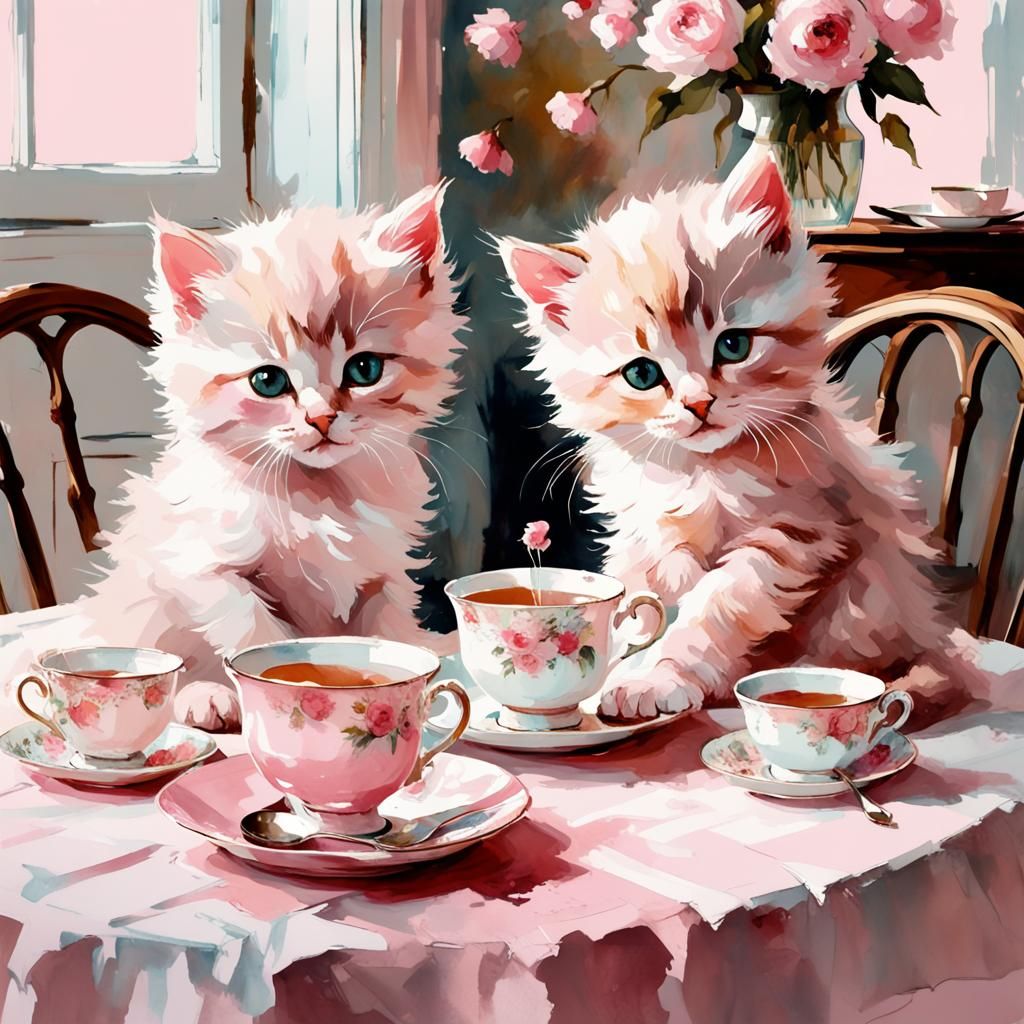 Kitty Tea Party