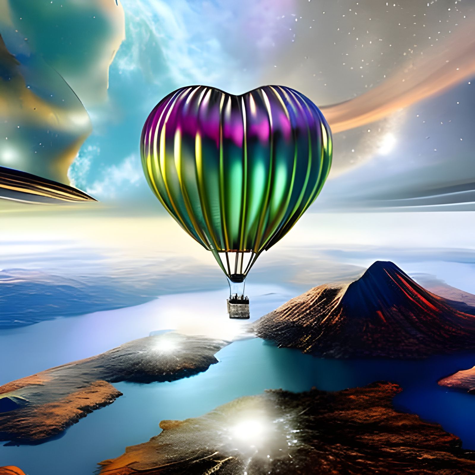 My heart travels through time and space. Love is the energy.