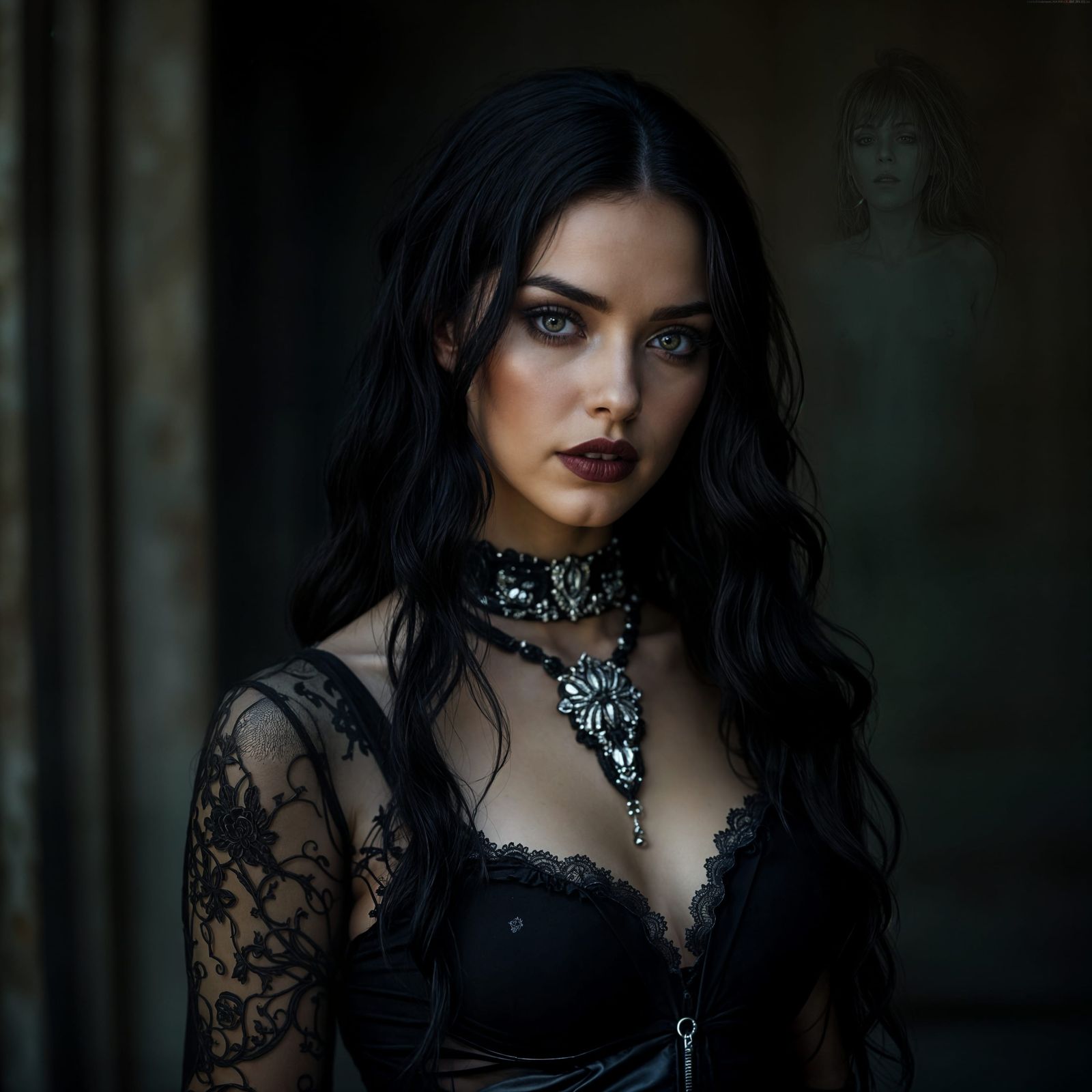 Mysterious Gothic Beauty